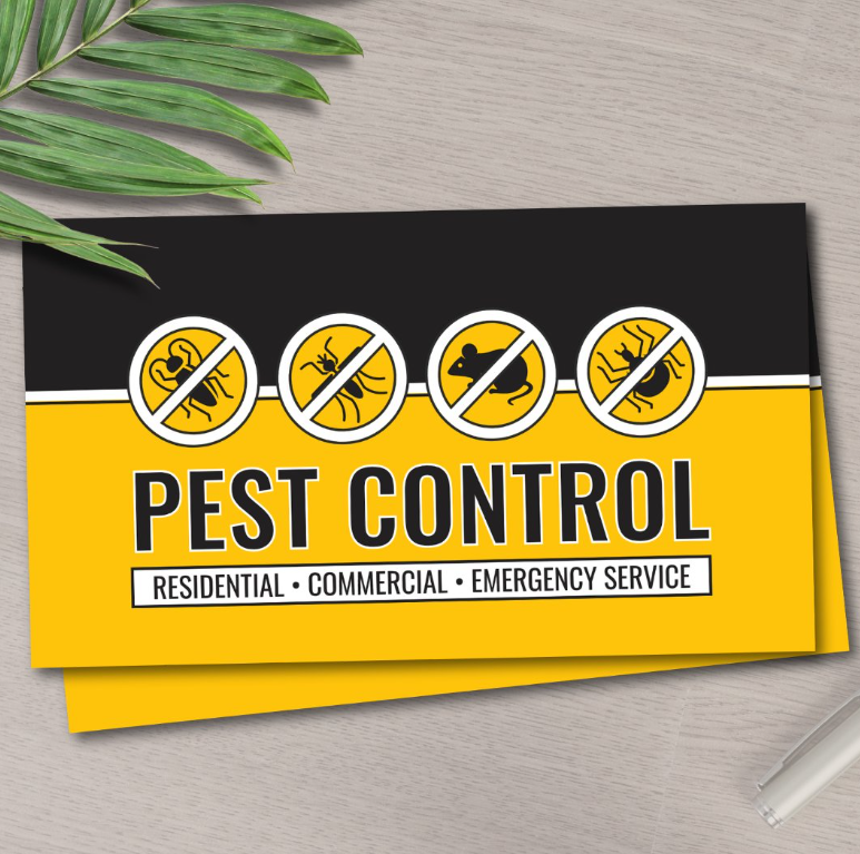 Pest Control Services - Exterminator Business Card