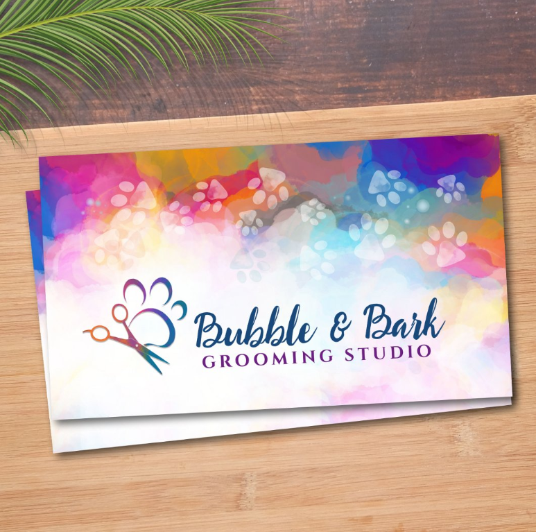 Pet Grooming Services Business Card