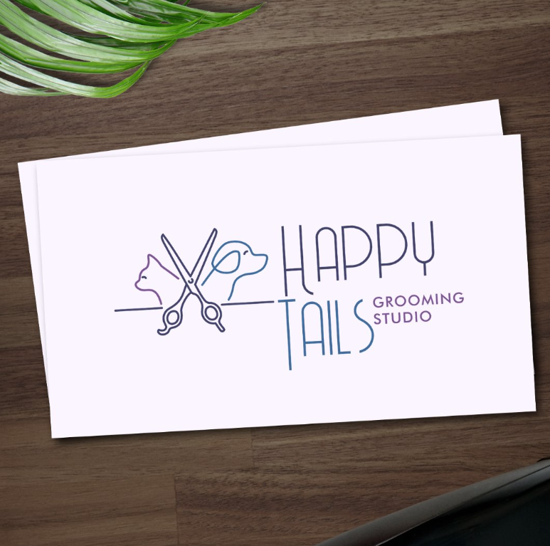 Pet Grooming Services Business Card