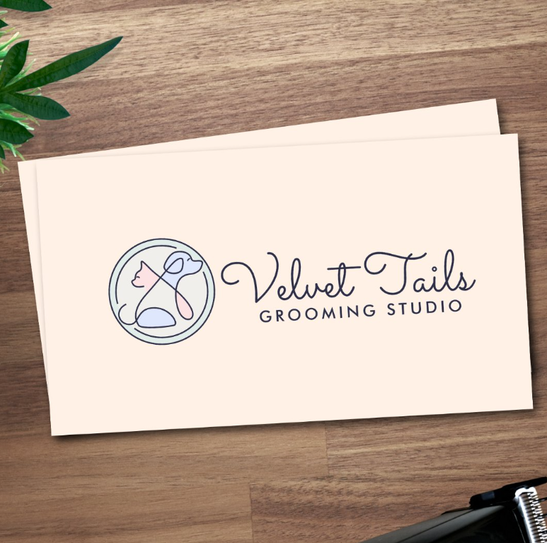 Pet Grooming Services Business Card