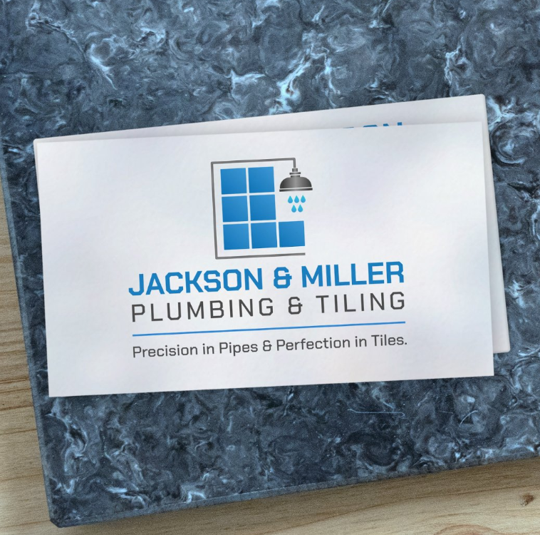 Plumbing and Tiling Services Business Card