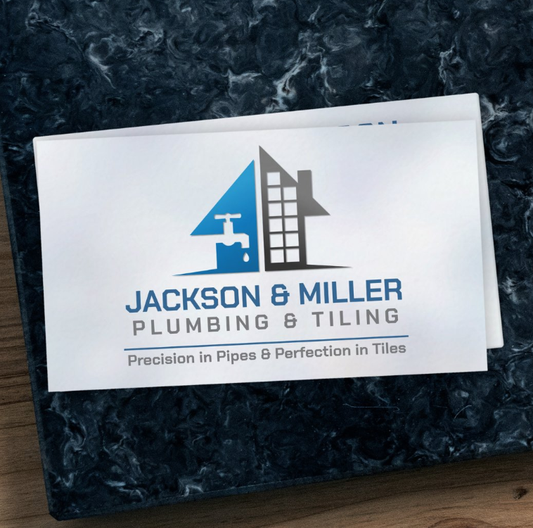 Plumbing and Tiling Services Business Card