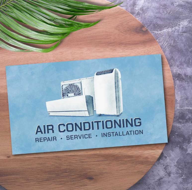 Air Conditioning – Repair - Service - Installation - Business Card