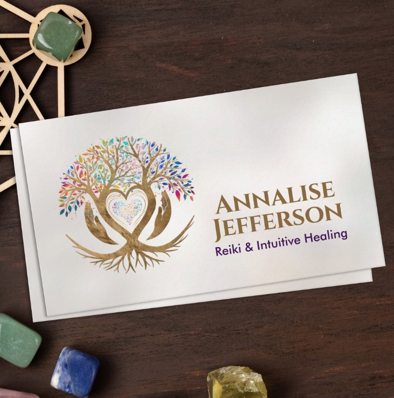Tree of life - The Healer's Embrace Business Card