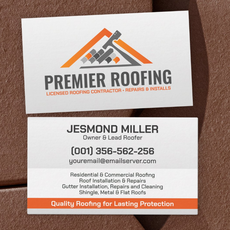 Roofing Services Business Card