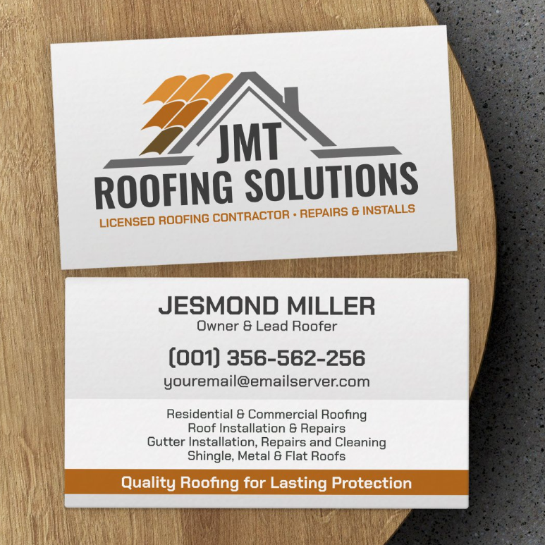 Roofing Services Business Card