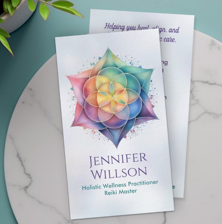 seed of life business card design