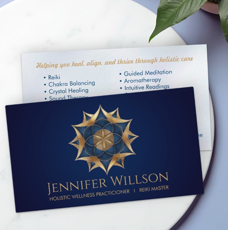 seed of life sacred geometry card