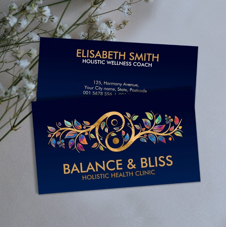 Yin Yang - Nature Balance Business Card