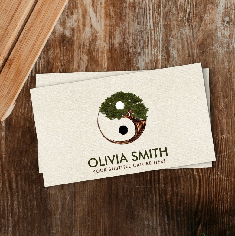 Yin Yang Tree Business Card