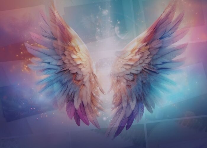 Ethereal Connections – Angel Wings Business Cards