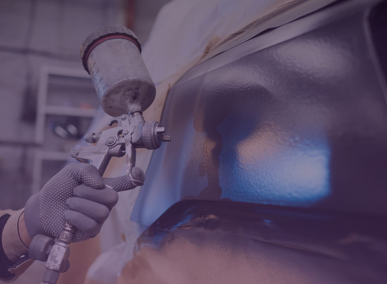 Auto Body Repair & Custom Paint Business Cards