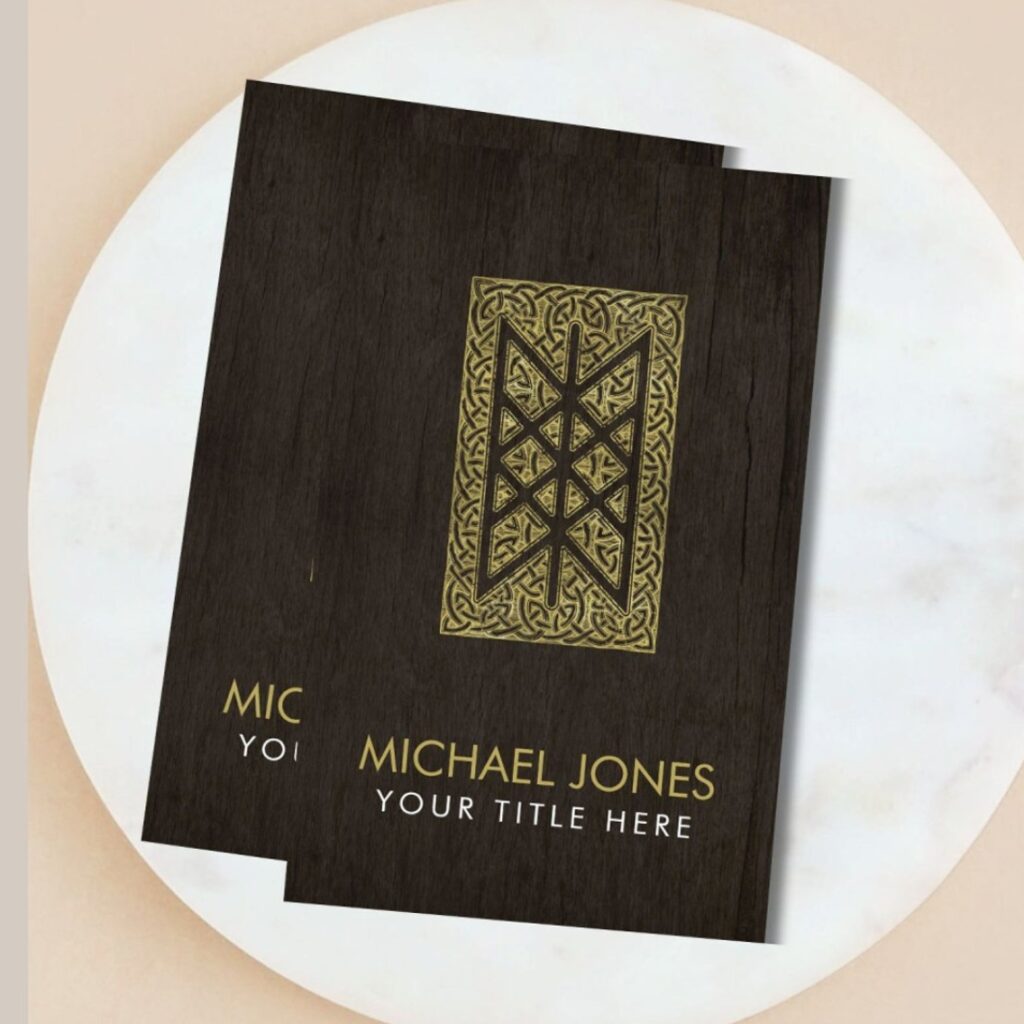Web of Wyrd – The Matrix of Fate Business Card