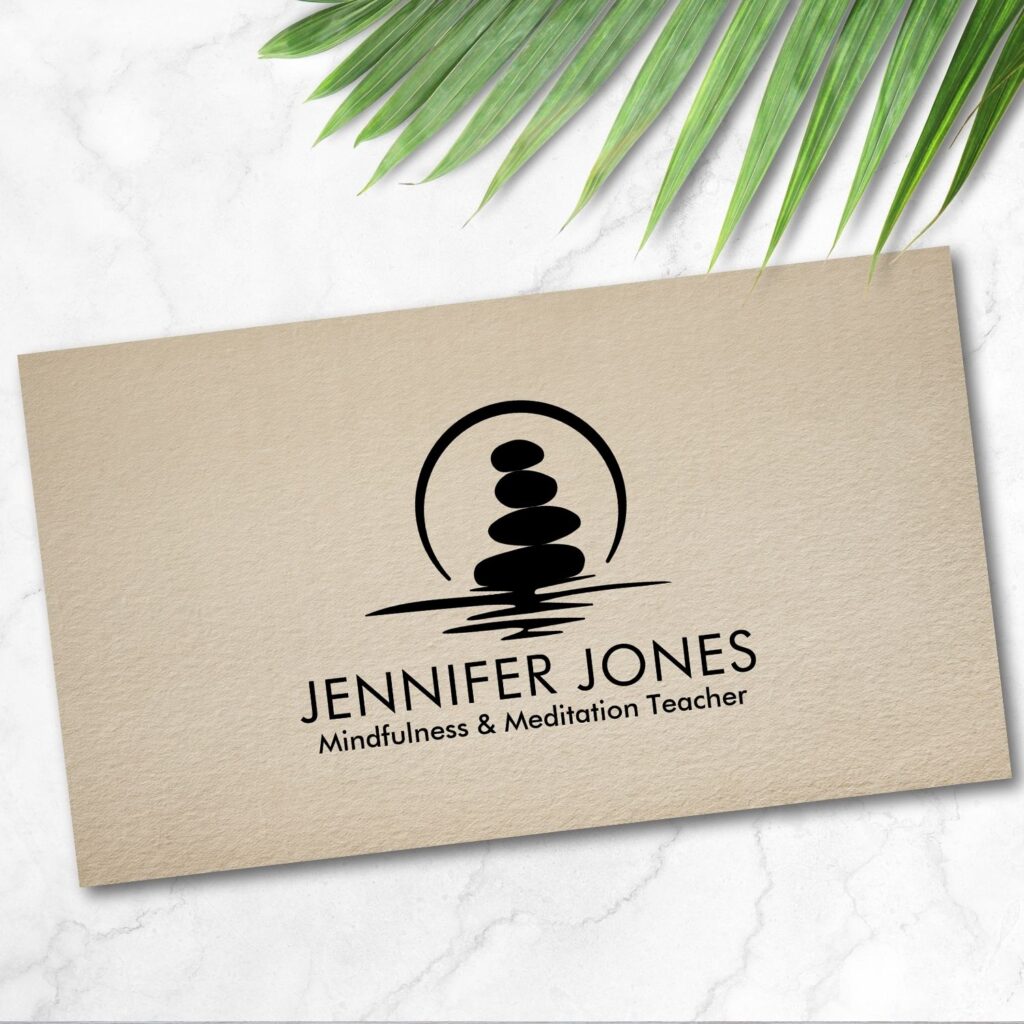 Zen Stones - harmony and tranquillity Business Card