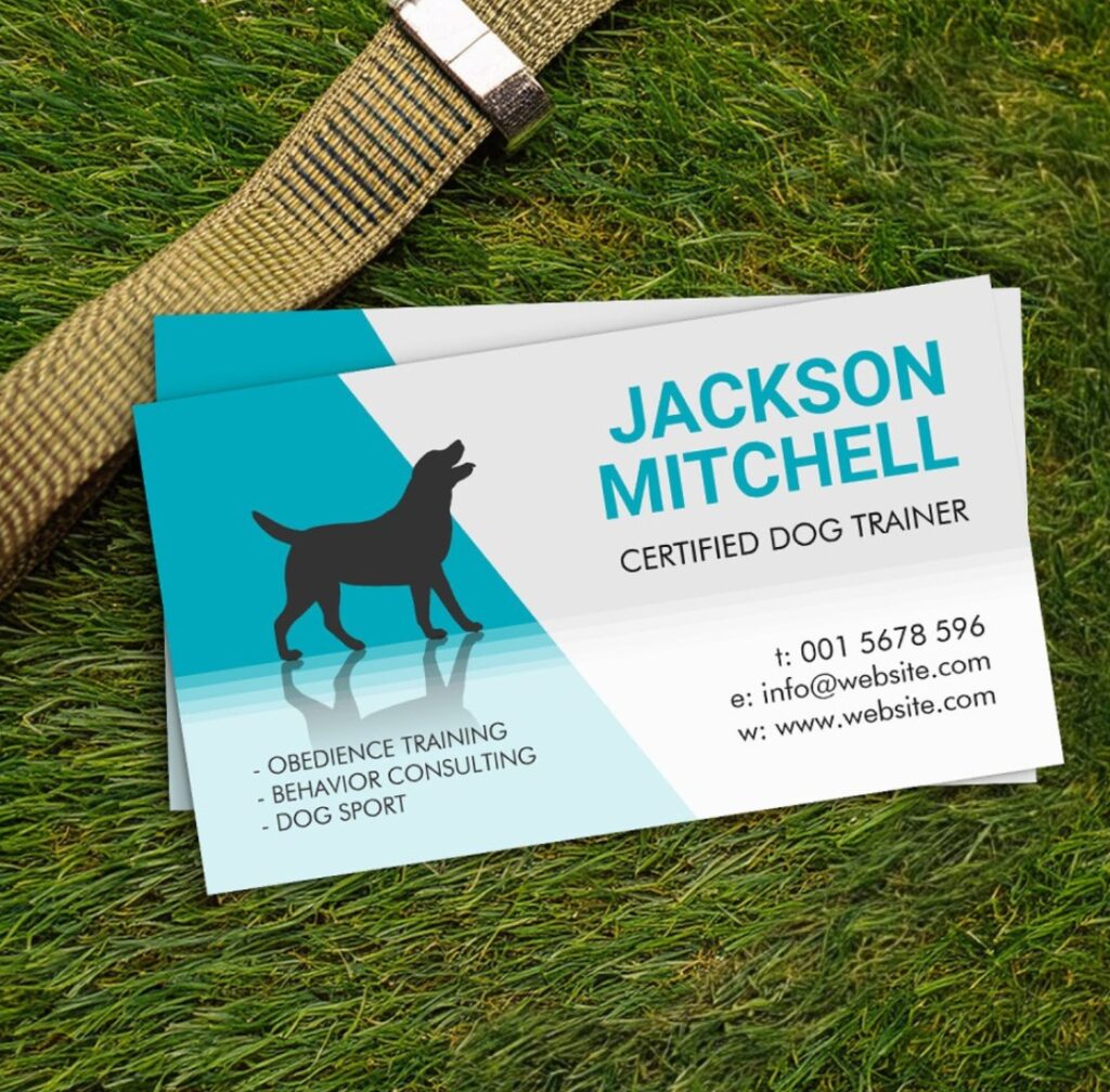 Dog Trainer - Canine Behaviorist Business Card