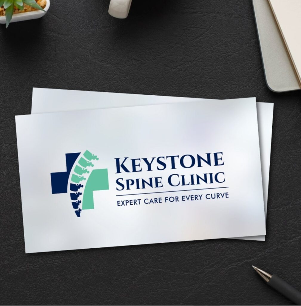 Spine and Medical Cross Business Card