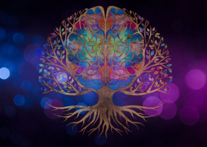 Brain Tree Business Cards – Symbolic Designs for Mental Health and Wellness